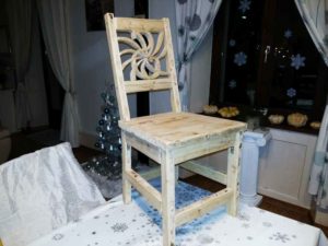 Construction d'une chaise artisanale